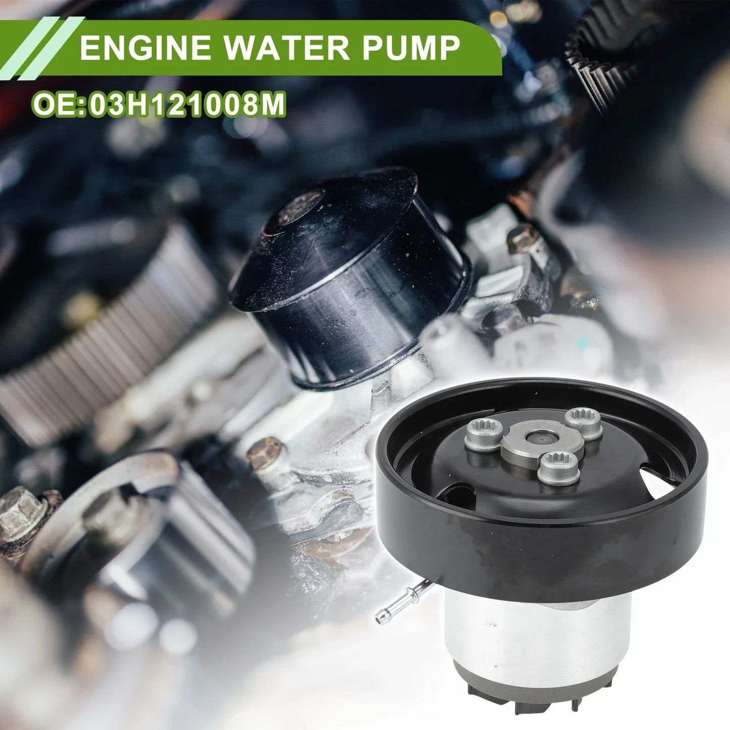 Engine Water Pump for Porsche Cayenne 2010-2024 Cooling Water Pump