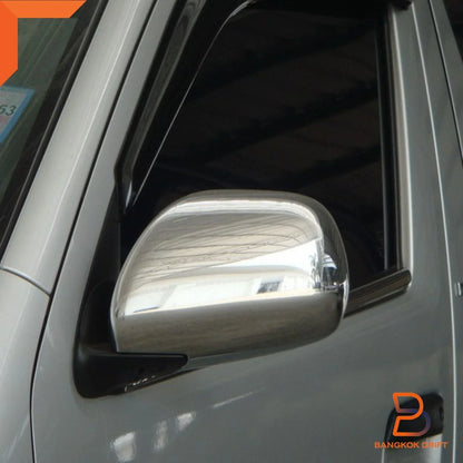 Electric Adjust Chrome Mirror Cover Trim for Toyota Hiace Commuter (2005-2019)
