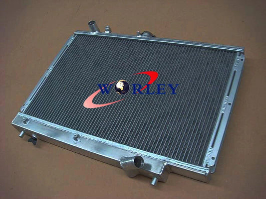 Aluminum Radiator & Fans for Mazda 323 GTX GTR (1989-1994)