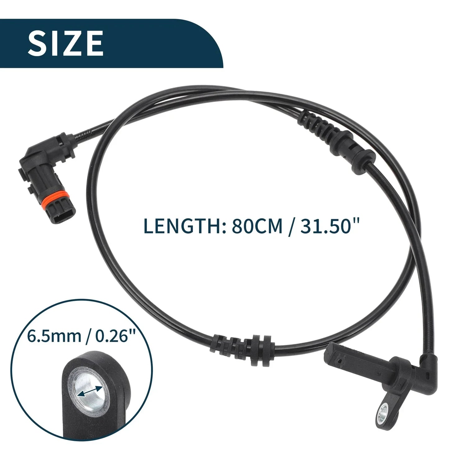 Front Right ABS Wheel Speed Sensor for Mercedes-Benz E400 (2017-2019)