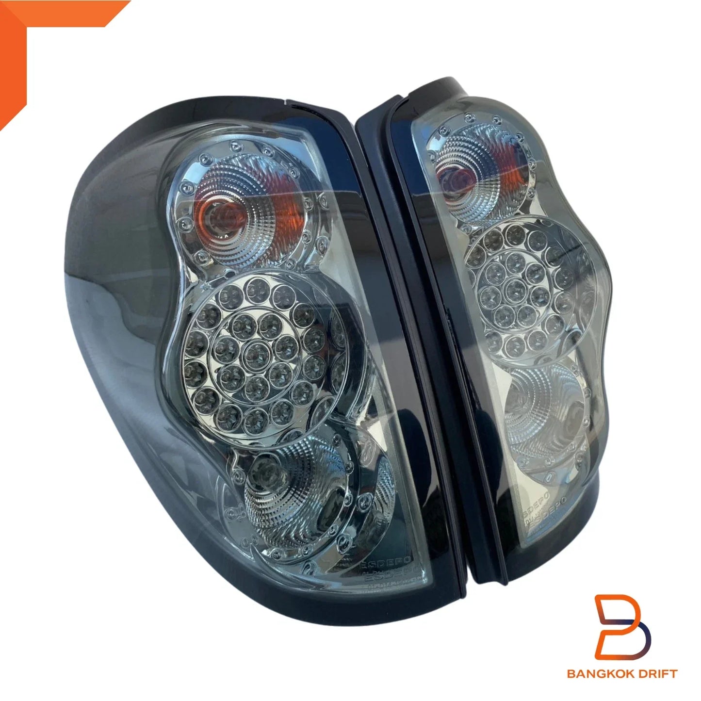 DEPO  LED Smoke Tail Light Rear Lamp for Mitsubishi Triton L200 (05-14)
