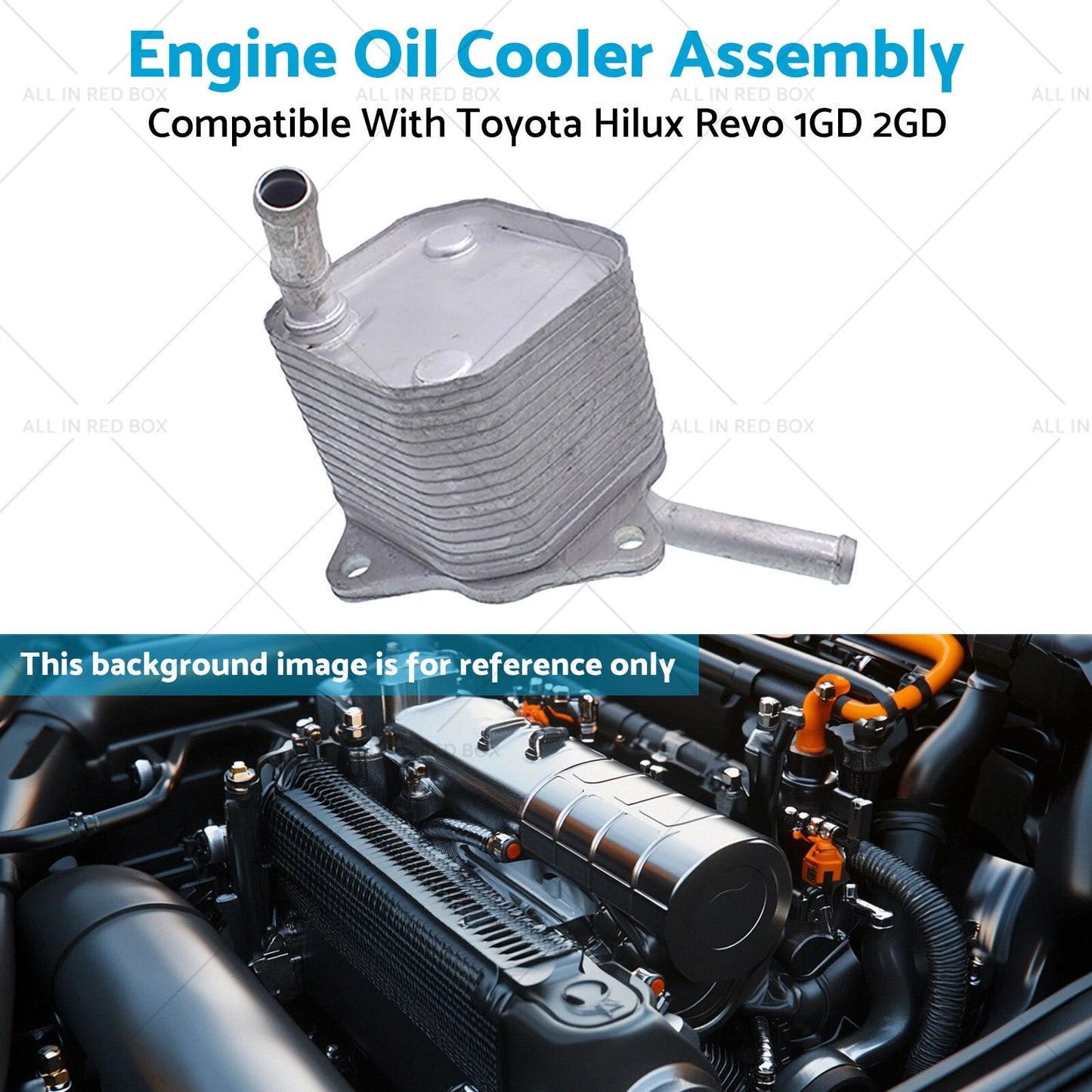 Engine Oil Cooler Assembly for Toyota Hilux Revo (2015-2023)