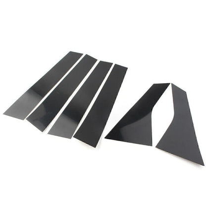 Pillar Post Door Window Trim Covers for Honda Accord (2018-2020) Black