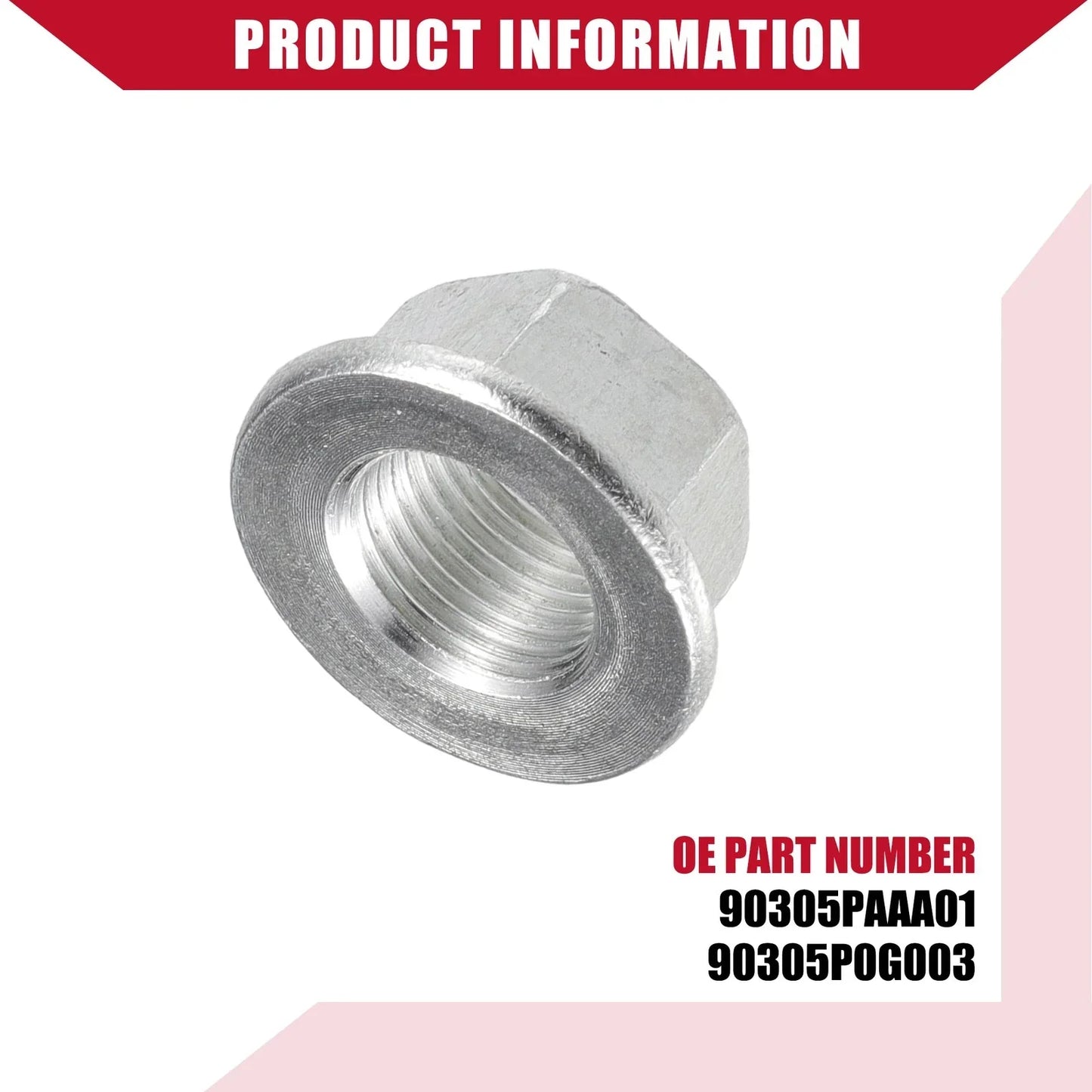 Power Steering Pump Pulley Nut for Honda Accord (2003-2007)