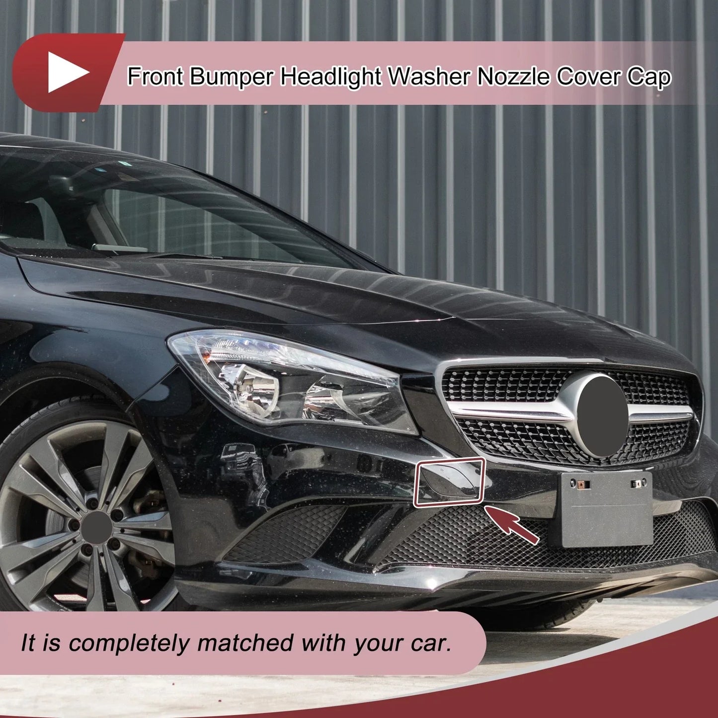 Front Right Bumper Trim Nozzle for Mercedes-Benz CLA250 (2014-2019)