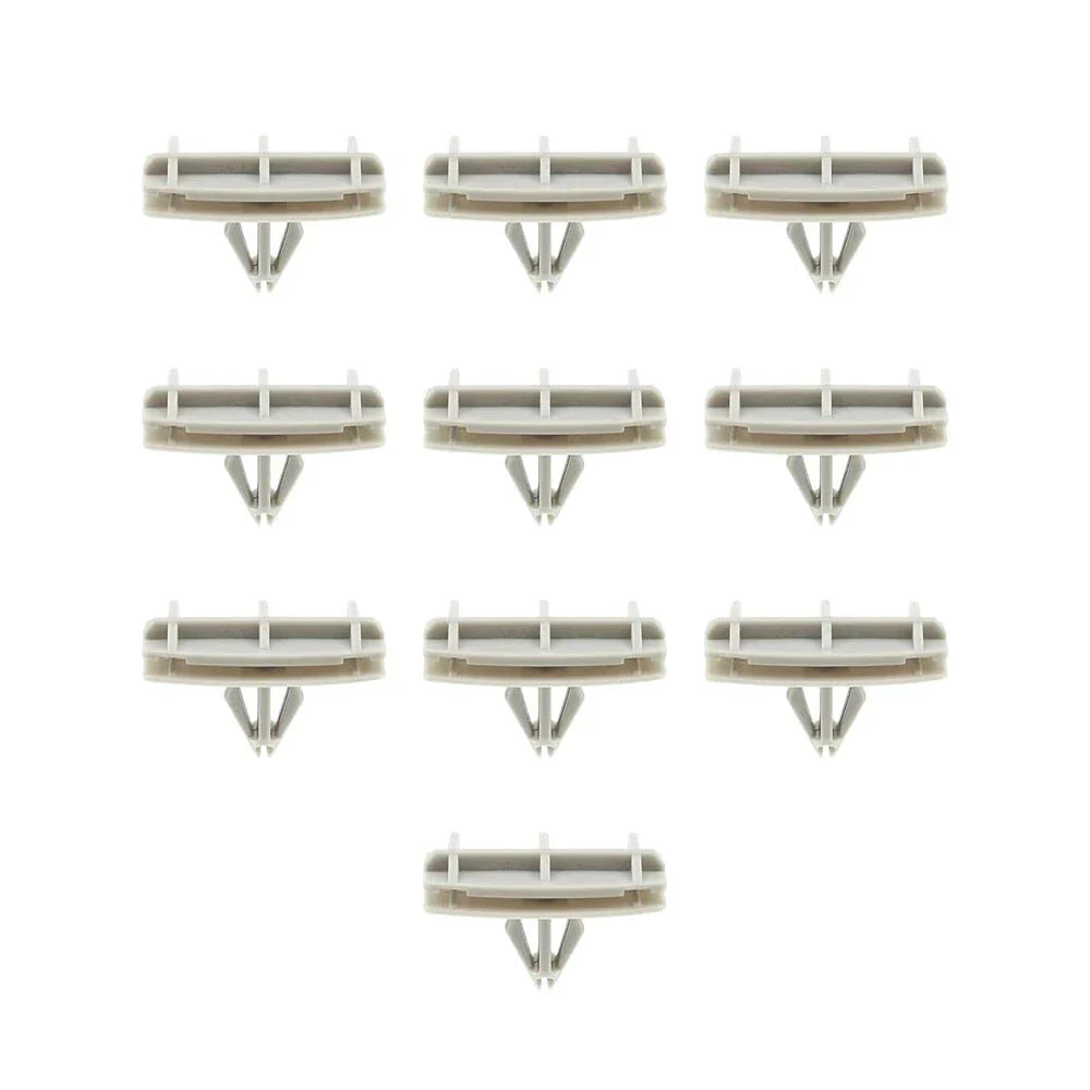 10 x Car Fender Flare Moulding Clips for Jeep Wrangler Liberty (2005-2023)