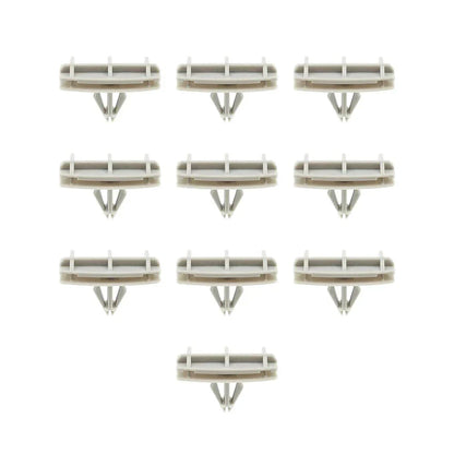 10 x Car Fender Flare Moulding Clips for Jeep Wrangler Liberty (2005-2023)