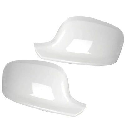 White Side Mirror Cover Caps for BMW X3 F25 2011-2014 (2 x)