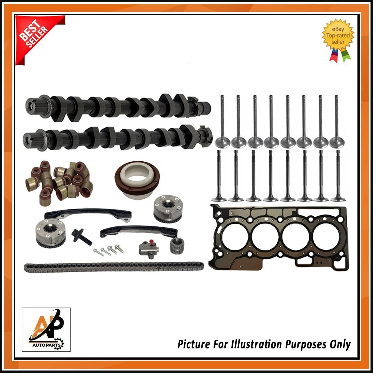 Engine Camshaft with Engine Rebuild Parts Replacement for Nissan (2008–2020)