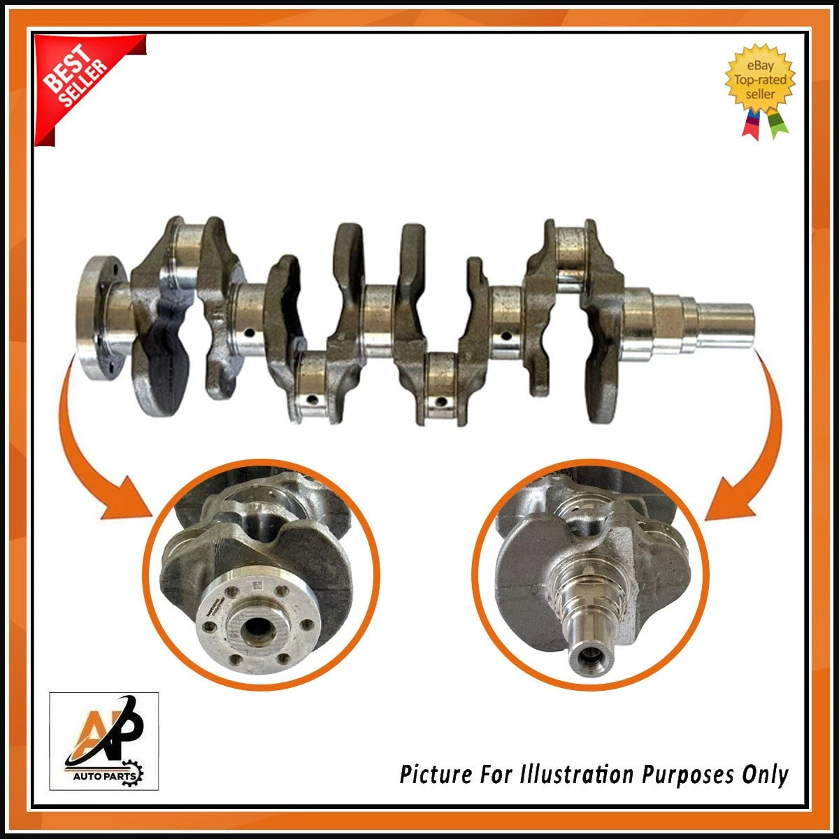 Crankshaft Replacement for Peugeot (Year Not Specified)