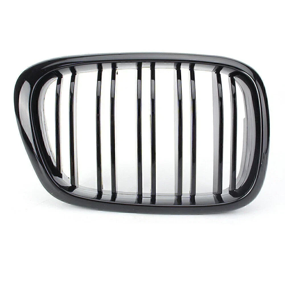 Black Front Upper Bumper Mesh Grille for BMW 5 Series E39 (1995-2004)