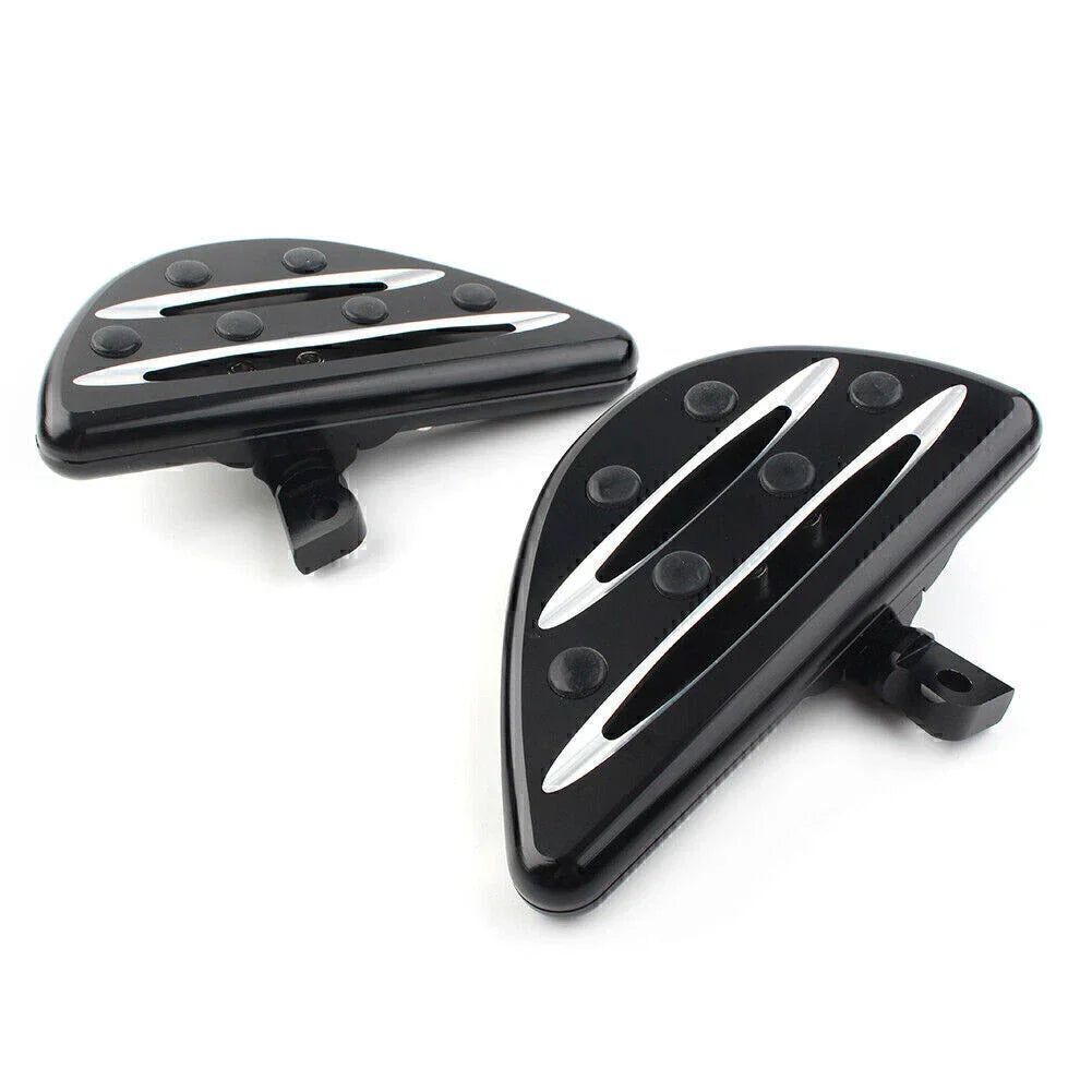 Rear Passenger Floorboards Pegs for Harley Electra Glide Dyna