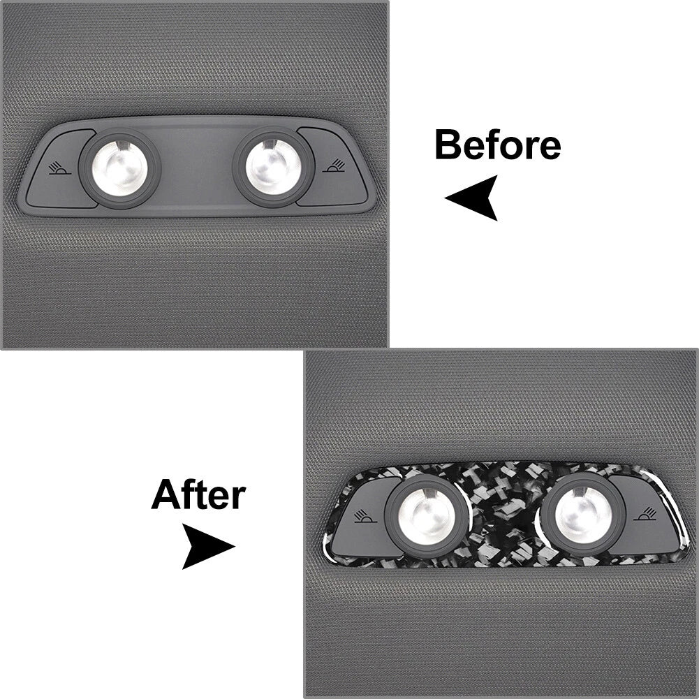 Rear Overhead Light Panel Cover Trim for Audi A4 A5 S4 RS4 (2016-2023)