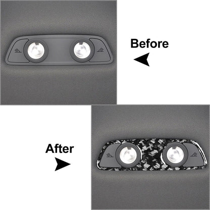 Rear Overhead Light Panel Cover Trim for Audi A4 A5 S4 RS4 (2016-2023)