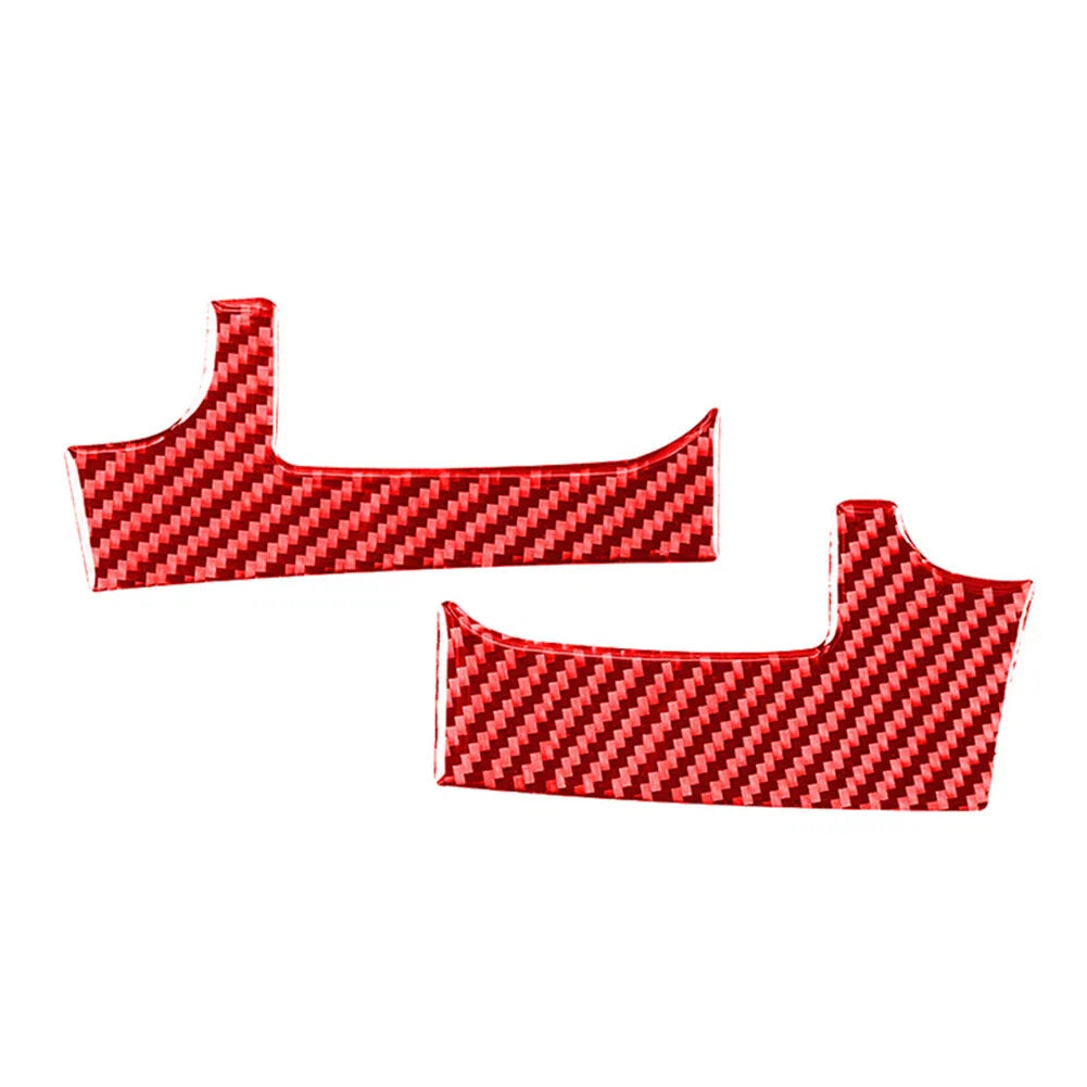 RHD Carbon Fiber Dashboard Air Outlet Cover Trim for Toyota Tundra (2014-2021)