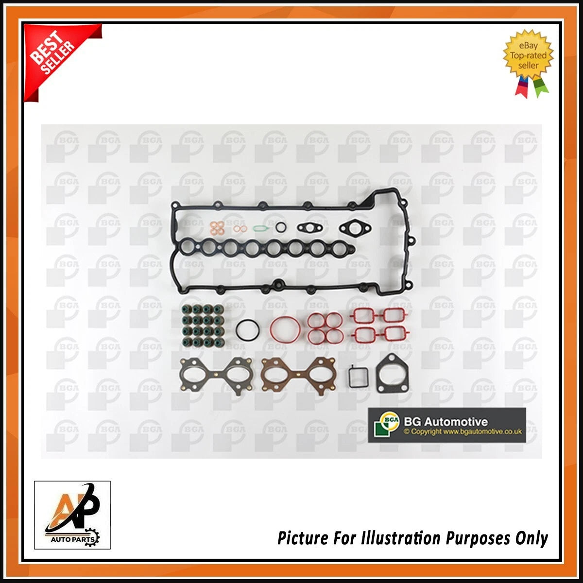Cylinder Head Gasket Kit Replacement for Land Rover 2.0 Diesel (204D3) (2008–2015)
