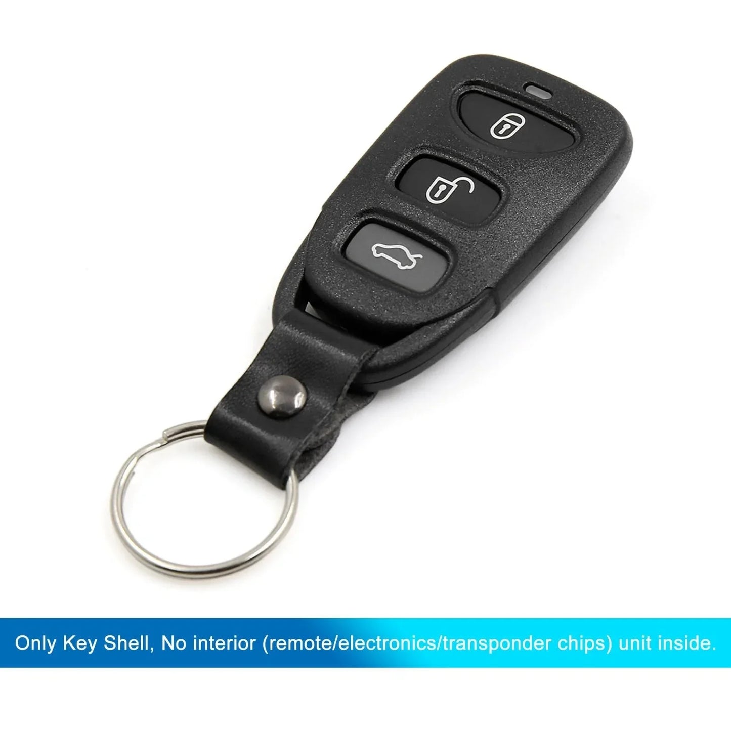 Car Key Fob Shell Case for Hyundai Elantra Sonata 4 Button (2011-2020)