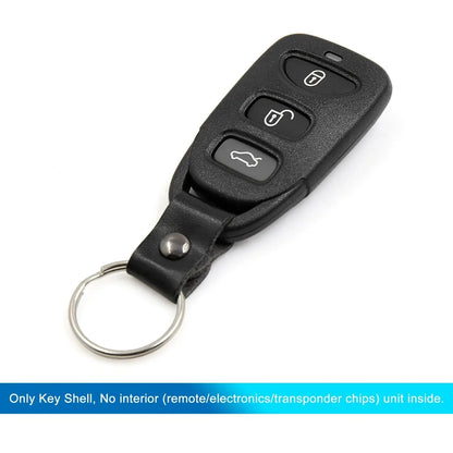 Car Key Fob Shell Case for Hyundai Elantra Sonata 4 Button (2011-2020)