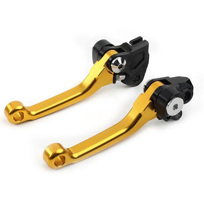 GOLD Brake Clutch Levers Handle for Suzuki RMZ450 (2005-2022)