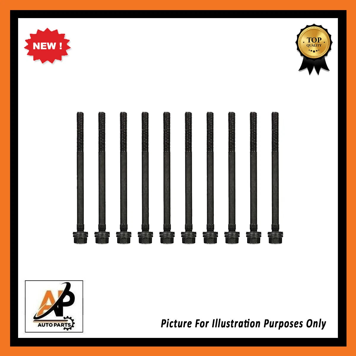 Head Bolts Set Replacement for MINI Cooper S Cooper Works R52 R53 (2002–2006)