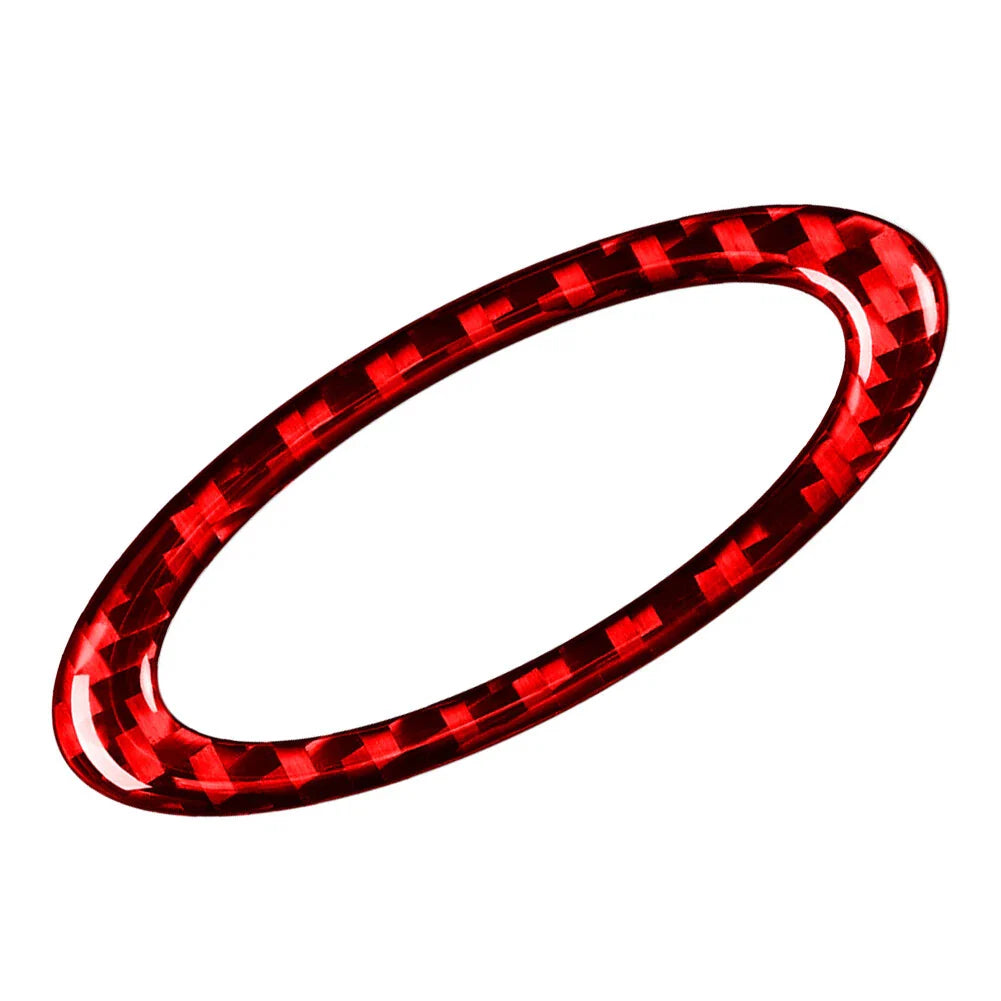 Red Steering Wheel Center Ring Cover Trim for Ford Fusion Mondeo (2013-2019)