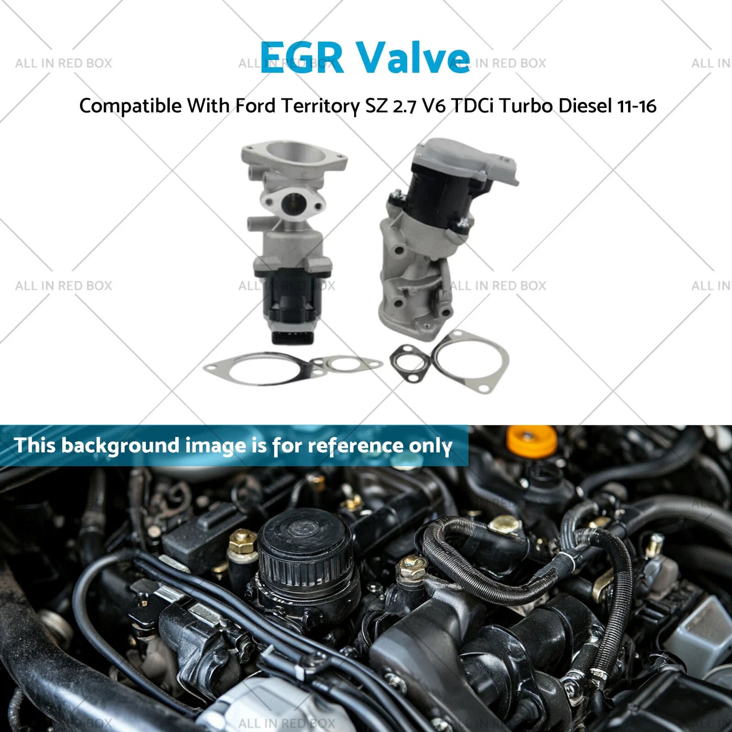 EGR Valve Left & Right for Ford Territory SZ 2.7 V6 TDCi Diesel (2011-2016)