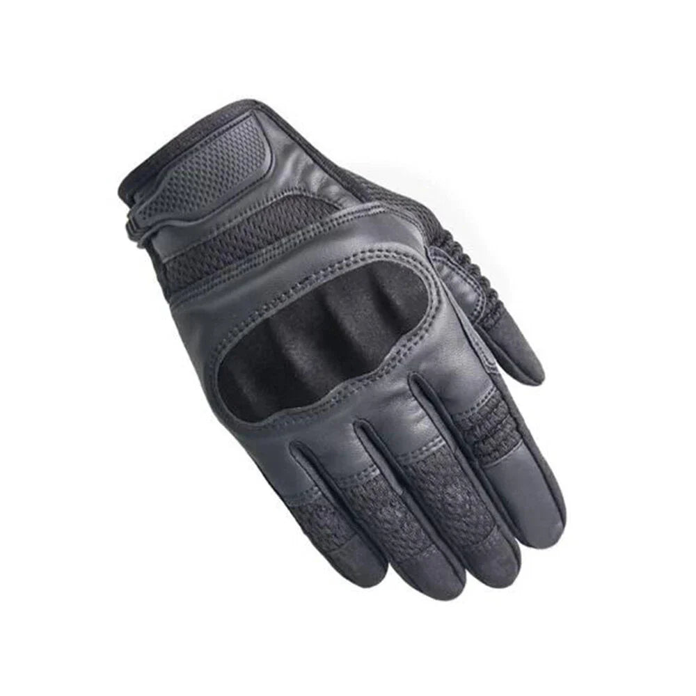 Tactical Shooting Gloves Black for Outdoor Paintball Survival Training