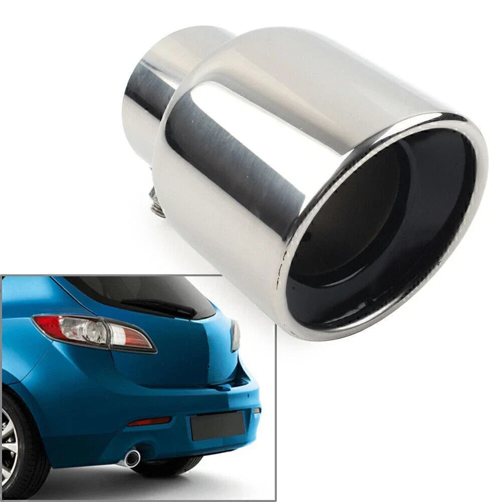 Chrome Rear Exhaust Pipe Tip for Mazda 3 (2010-2013)