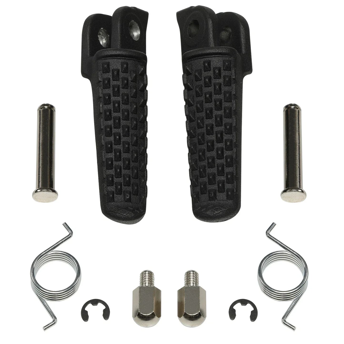 Rider Driver Footpegs Footrests for Honda CBR600RR CBR1000RR (2003-2025)