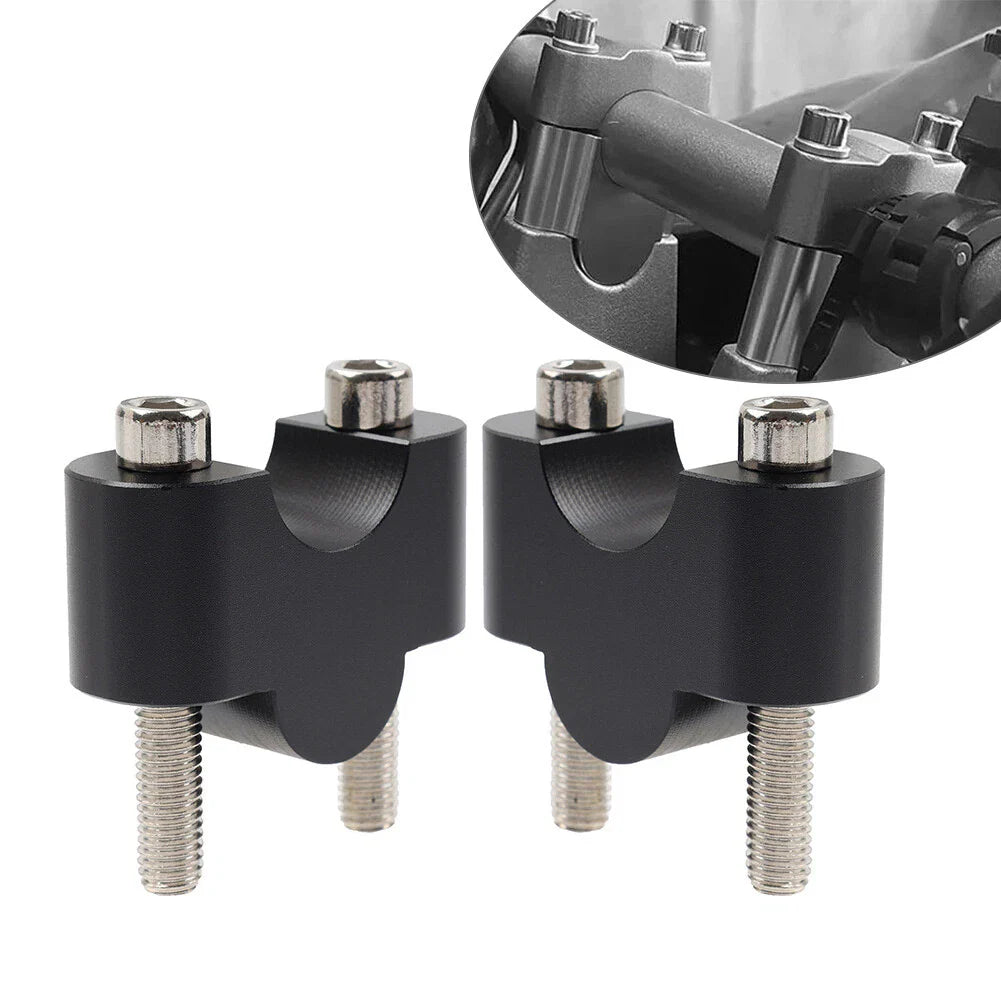Handlebar Riser Lift Clamps 7/8" 25mm for Honda Suzuki Kawasaki