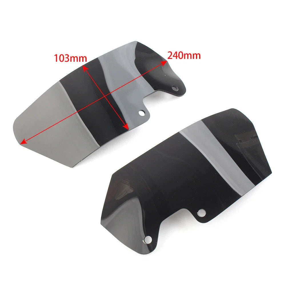 Side Windshield Windscreen Deflector Trim for BMW R1200GS ADV (2004-2012)