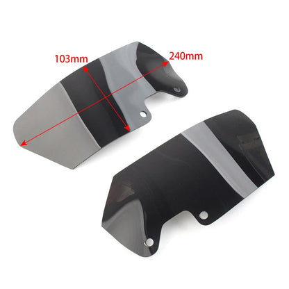 Side Windshield Windscreen Deflector Trim for BMW R1200GS ADV (2004-2012)