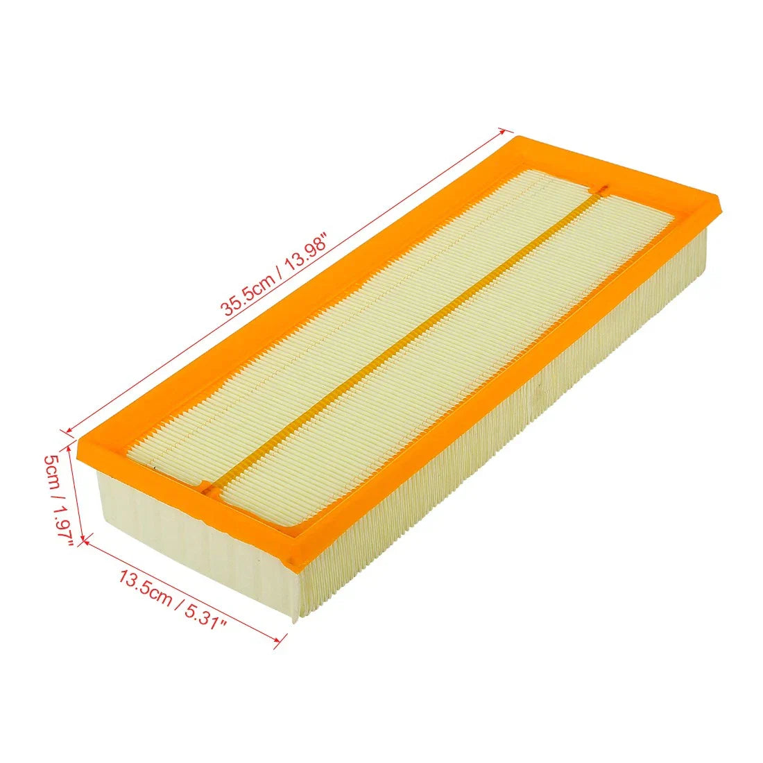 2 x Car Air Filters with Activated Carbon for Mercedes-Benz