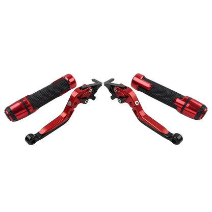 Folding Extendable Brake Clutch Levers & Handlebar Grips for BMW C650GT C600 (2012-2018)