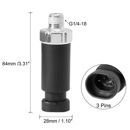 Engine Oil Pressure Sensor Switch for GMC Sierra, Chevrolet (2007-2013)