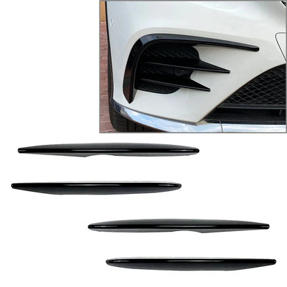 Front Fog Light Strip Trim for Mercedes Benz GLC Class X253 C253 (2016-2019)