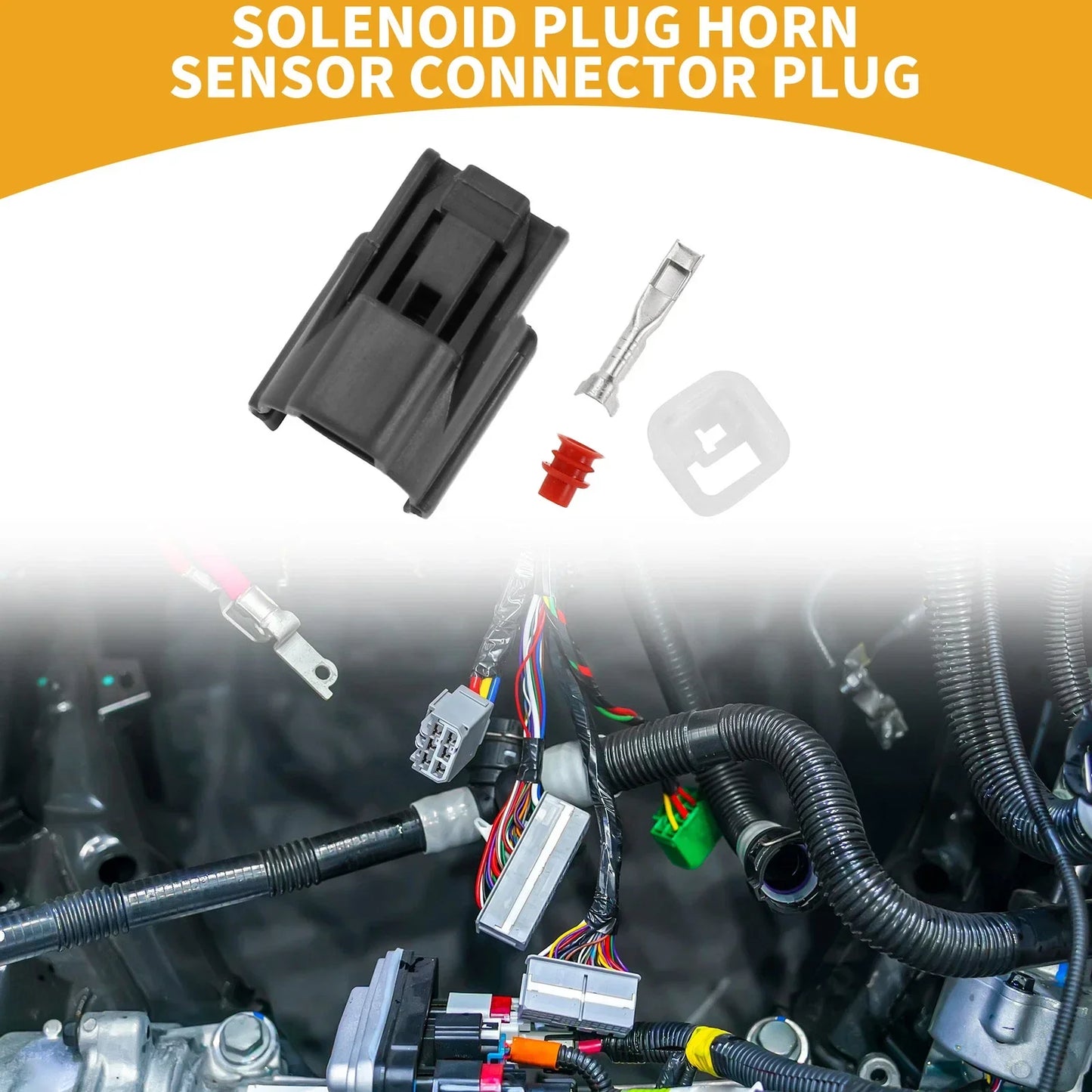 Pin Solenoid Plug Connector for Honda