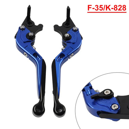 CNC Folding Extendable Brake Clutch Levers for Kawasaki ZX636R ZX6RR (2005-2006)