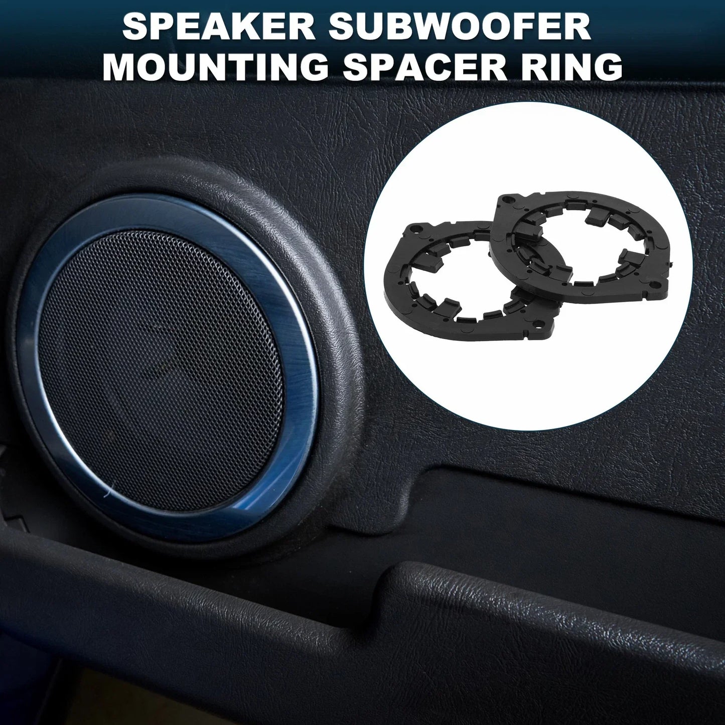 Speaker Spacer Ring Adapter for Honda ABS Midrange Speakers 2 x Pcs