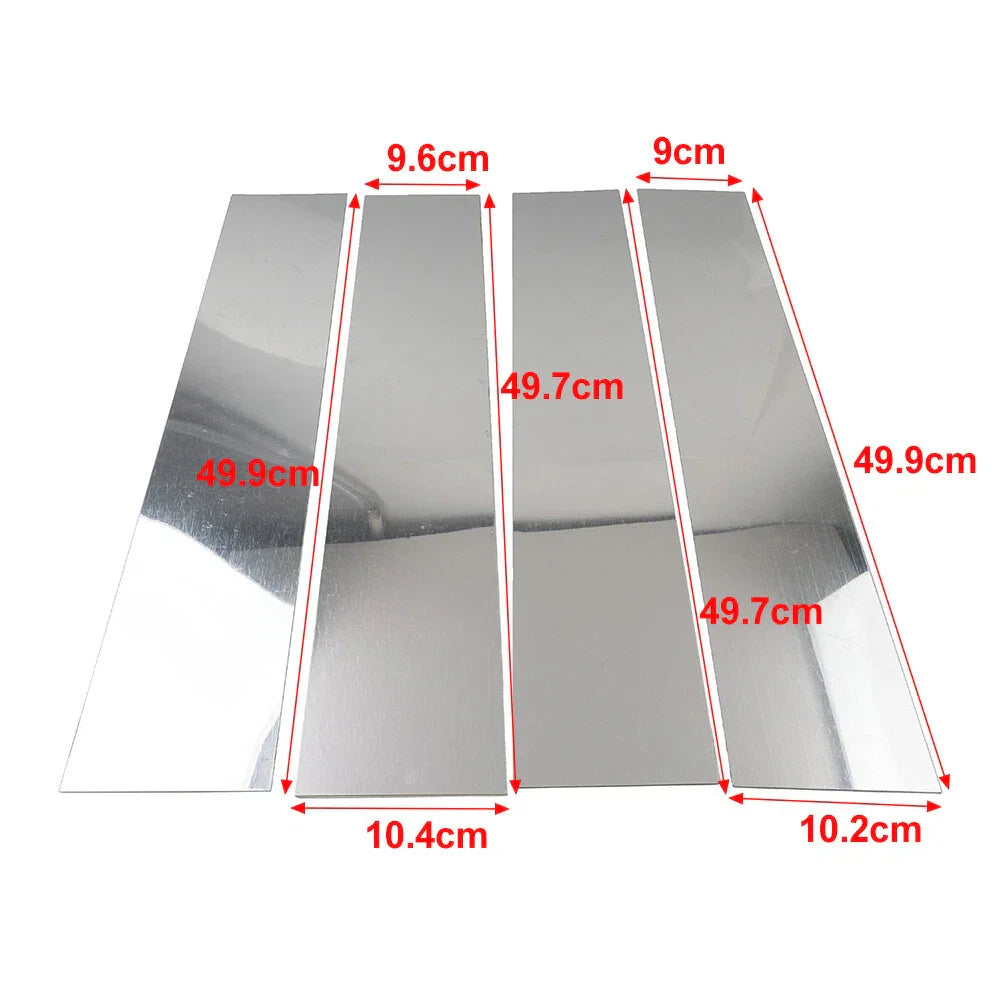 Pillar Post Door Window Cover Trim for Ford F-150, Mark LT (2004-2014)