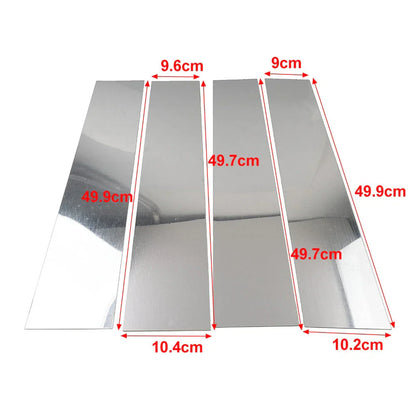 Pillar Post Door Window Cover Trim for Ford F-150, Mark LT (2004-2014)