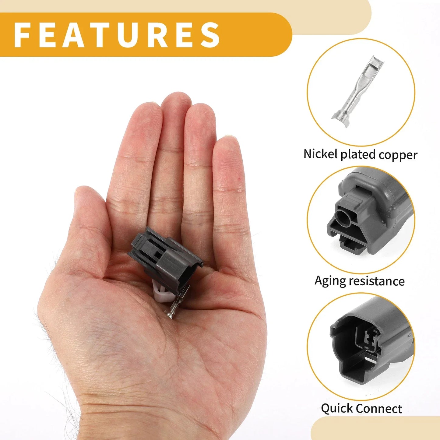 Pin Solenoid Plug Connector for Honda