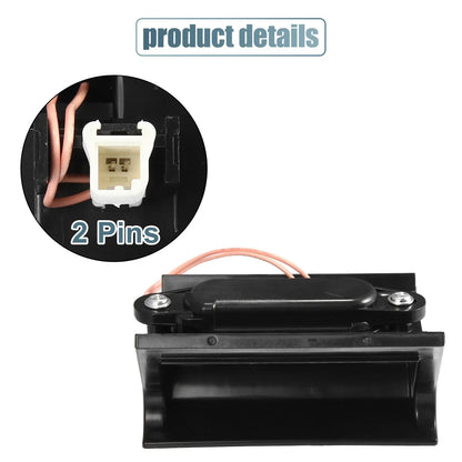 Trunk Tailgate Handle Release Switch for Honda CR-V (2012-2016) Black