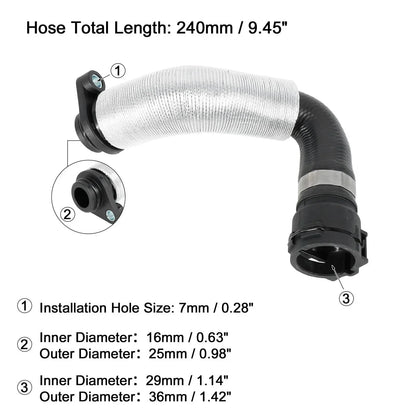 Radiator Coolant Water Hose for BMW 320i (2004 - 2005)