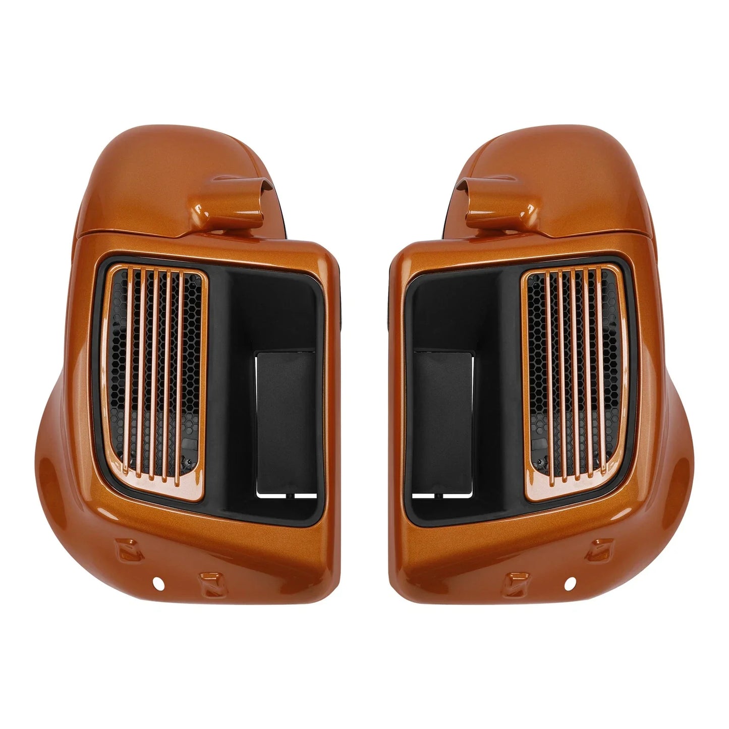 Vented Fairings for Harley Touring Road Glide (2014-2023) Amber Whiskey
