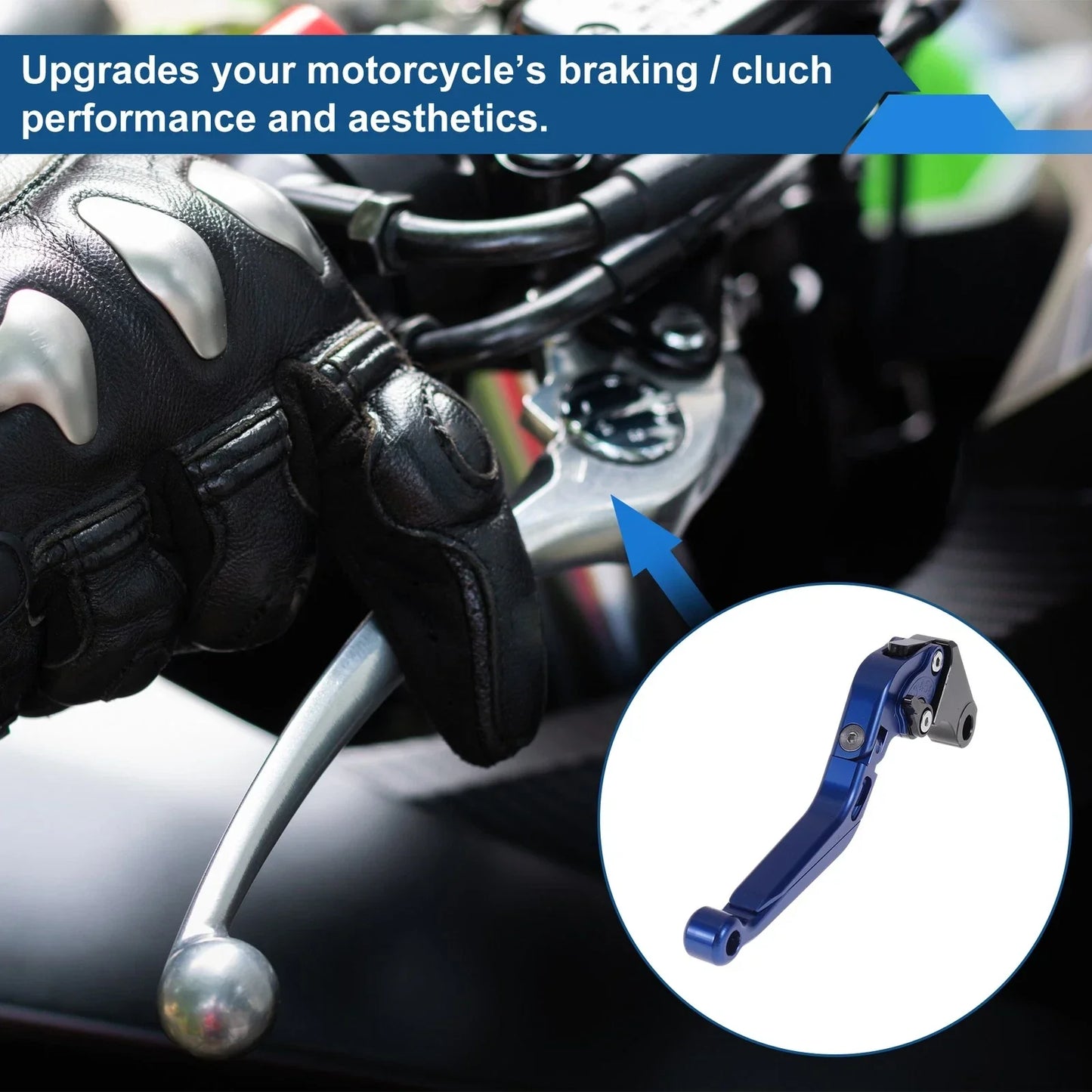 Adjustable Brake Clutch Levers for Honda X11 1999-2002 - Solid Blue (1999-2002)