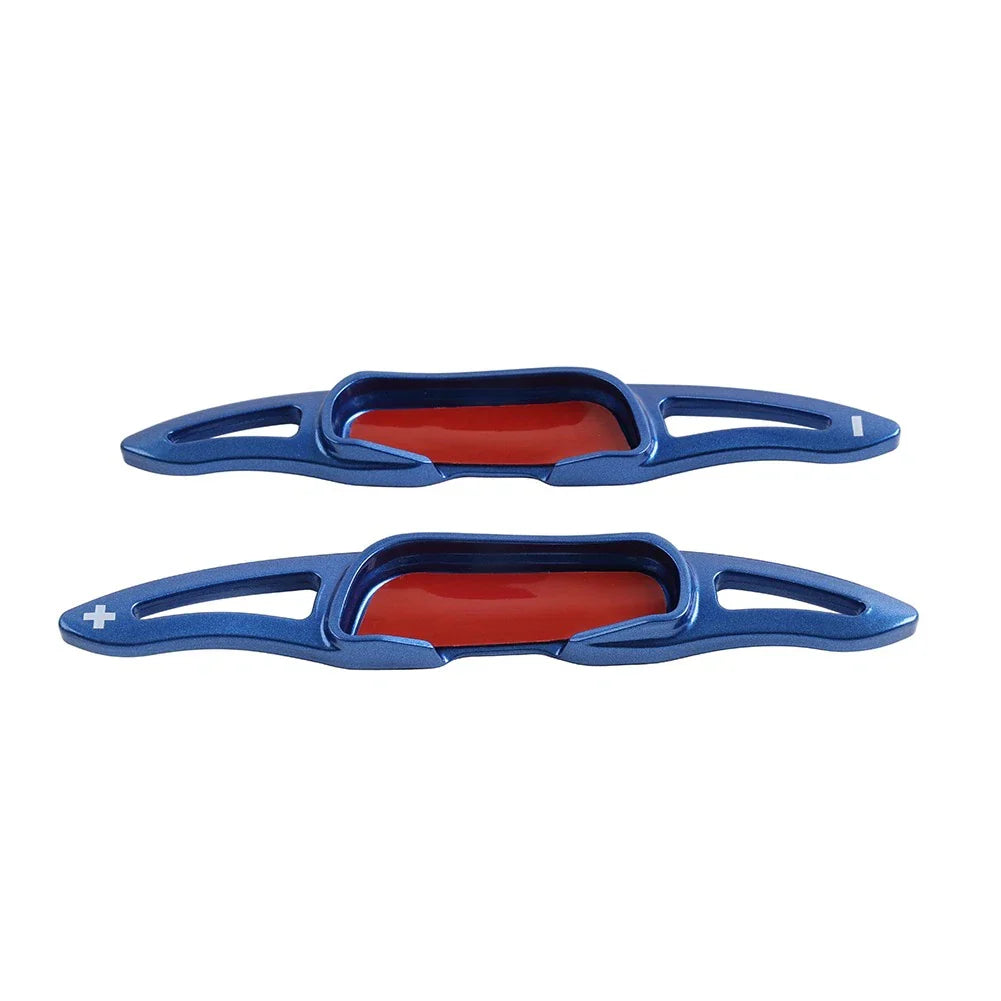 Blue Steering Wheel Shifter Paddle Extensions for Mazda 3 6 CX-3 CX-4 CX-5 MX-5