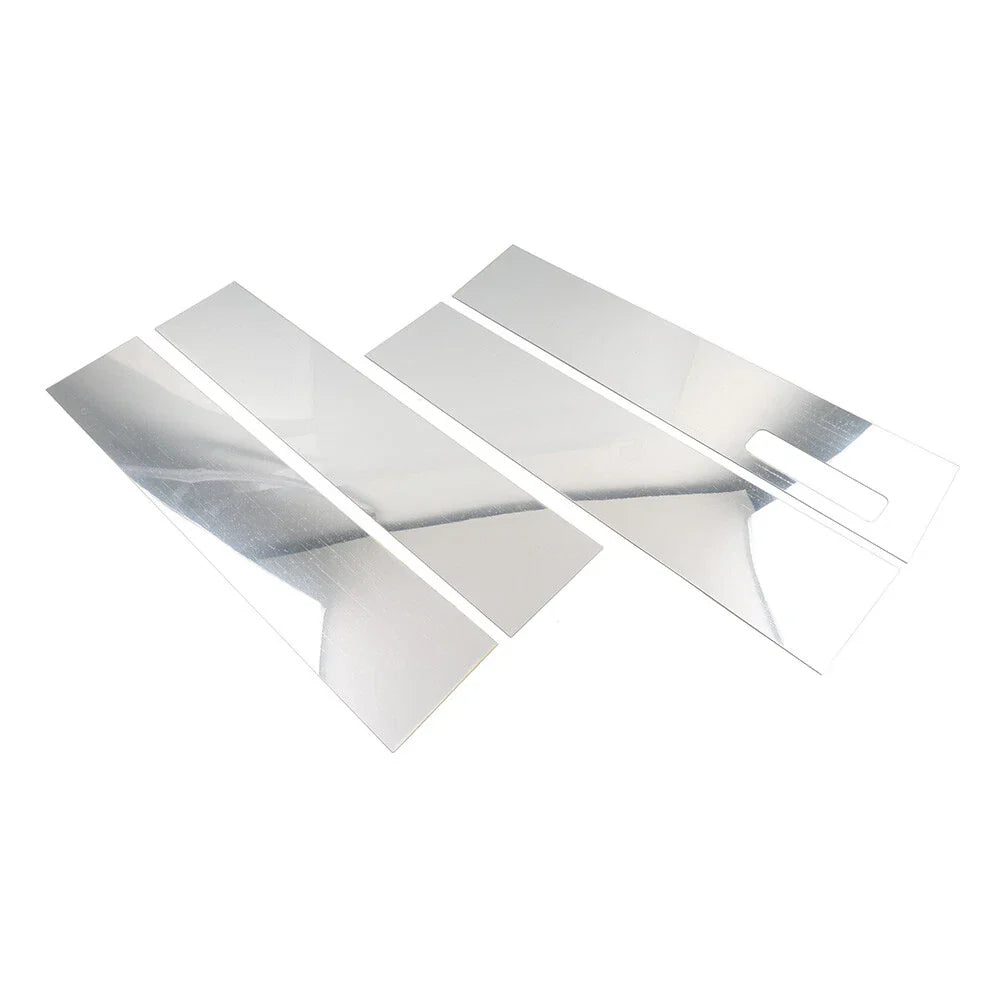 Pillar Post Set Door Window Trim Covers for Ford F150 2015-2022