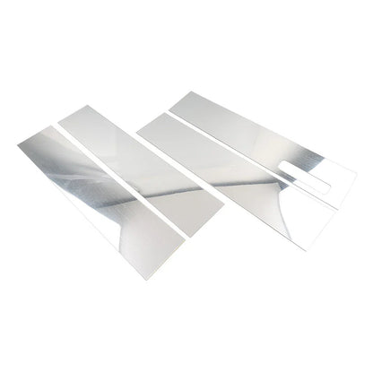 Pillar Post Set Door Window Trim Covers for Ford F150 2015-2022
