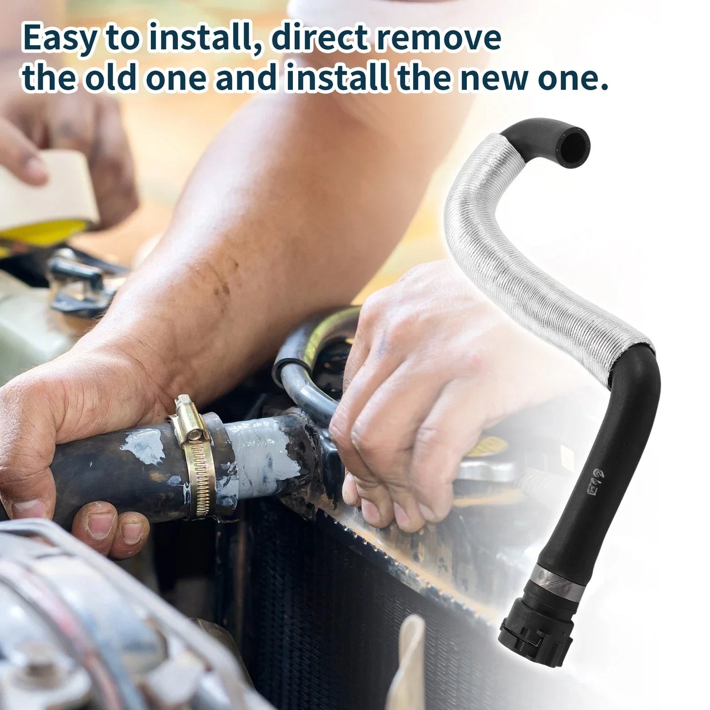 Radiator Hose for Porsche Macan 2015 (2015) - Rubber Coolant Pipe